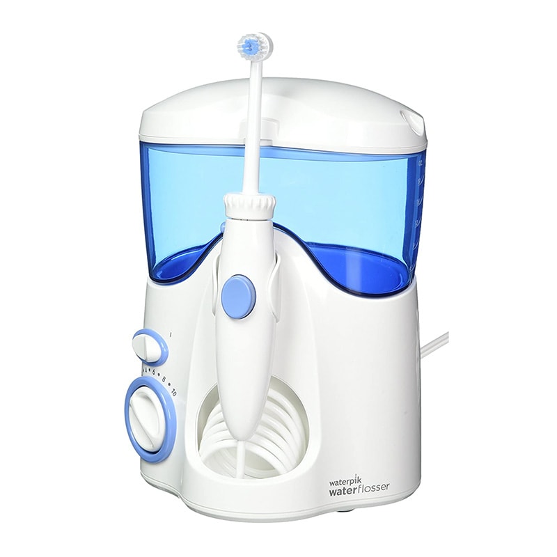 Die WATERPIK Ultra WP-100 punktet mit Zubehör und umfassender Zahnreinigung