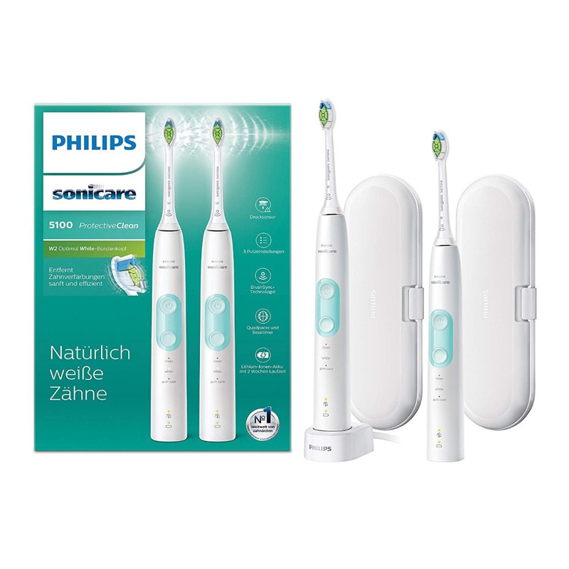 Philips Sonicare ProtectiveClean 5100 HX6857/34 elektrische Schallzahnbürste Philips Sonicare ProtectiveClean 5100 HX6857/34 Schallzahnbürste