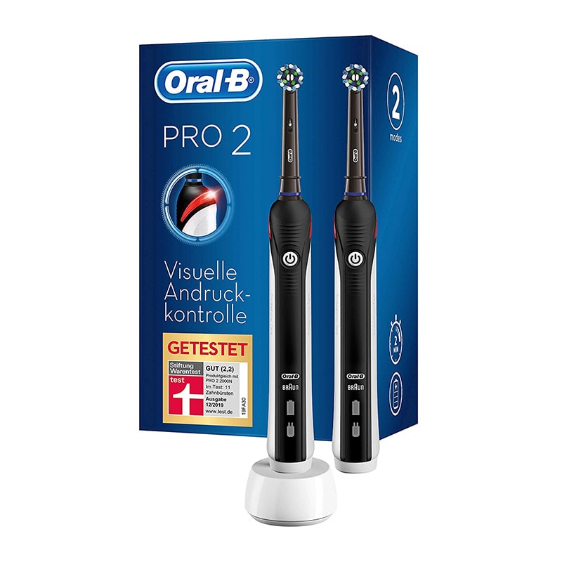 Oral-B PRO 2 2900 Black Edition Elektrische Zahnbürste