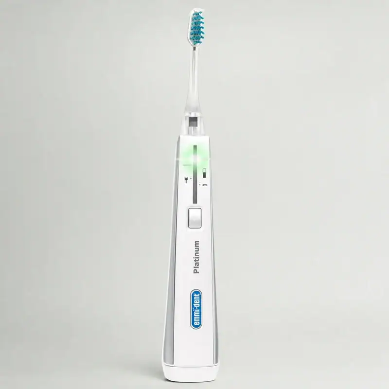 emmi-dent Platinum Ultraschallzahnbürste, Handteil des Starter Sets